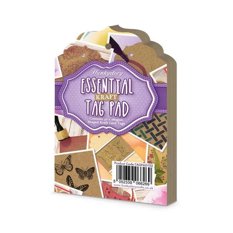 Essential Kraft Tag Pad, 50 sheets