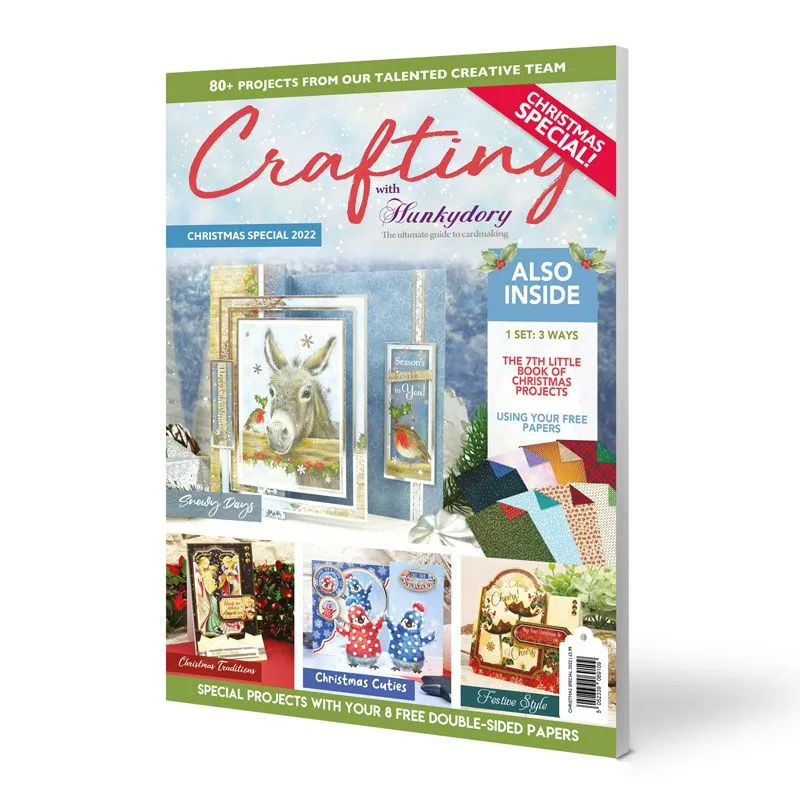 Crafting with Hunkydory Project Magazine, Christmas Edition 2022