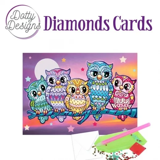 Owls Diamond Card