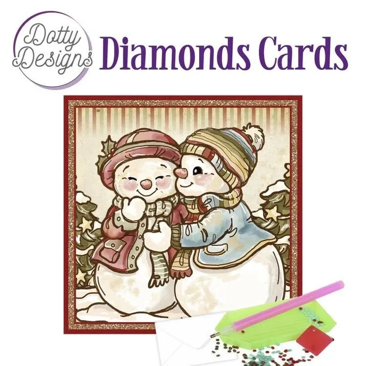 Snowpeople Diamond Card