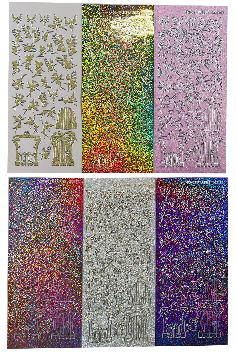 Never Before Seen Fairy Dazzlesâ¢ Stickers, 6 sheets