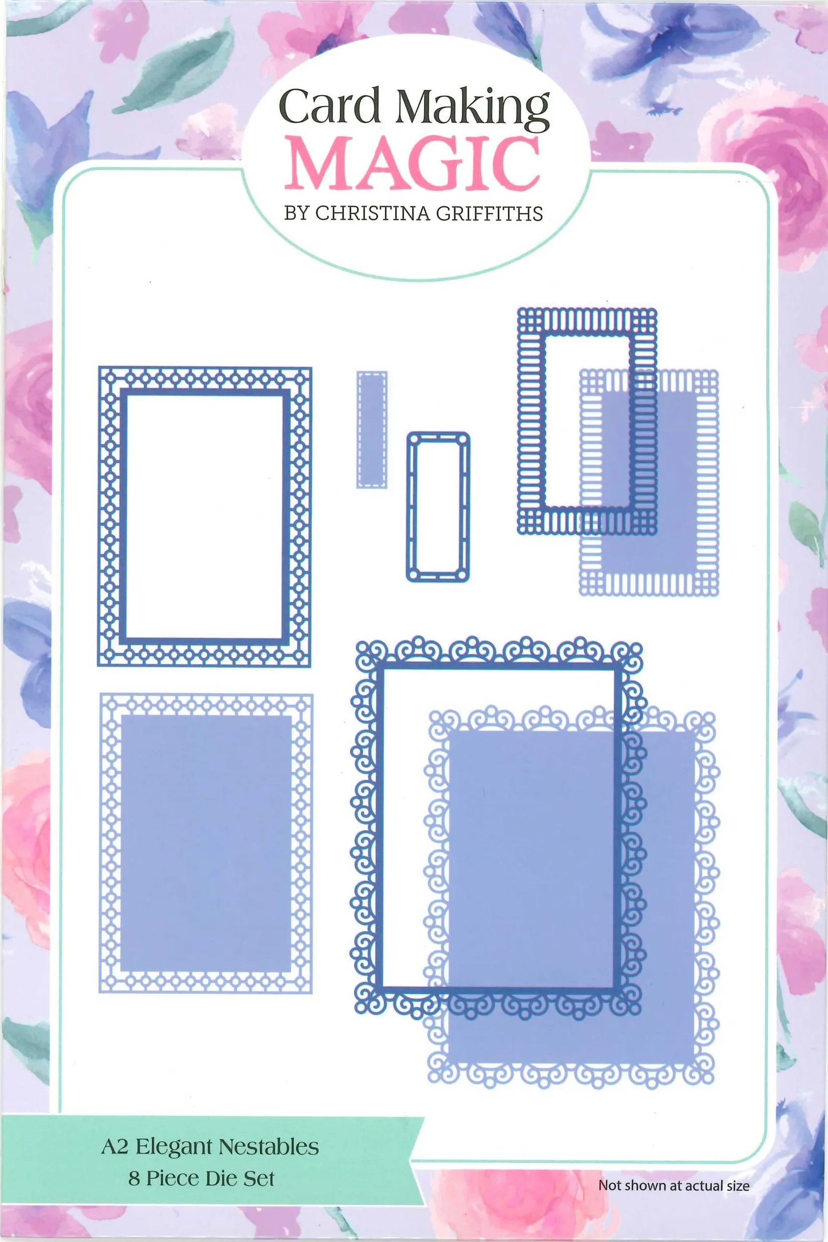 A2 Die Set Elegant Nesting by Card Making Magic