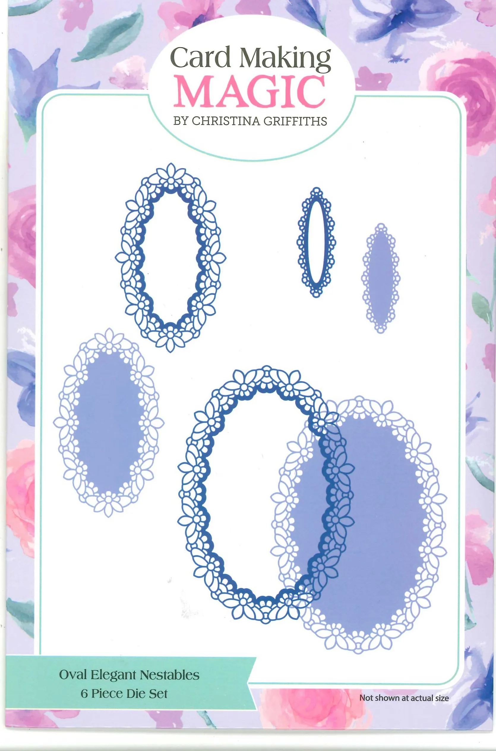 Oval Elegant Nesting Dies by Card Making Magic