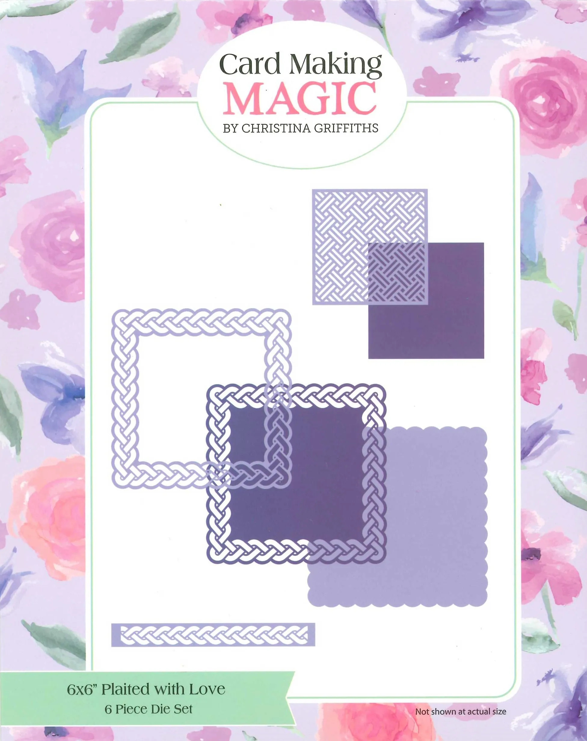 6x6 Plaited Dies by Card Making Magic