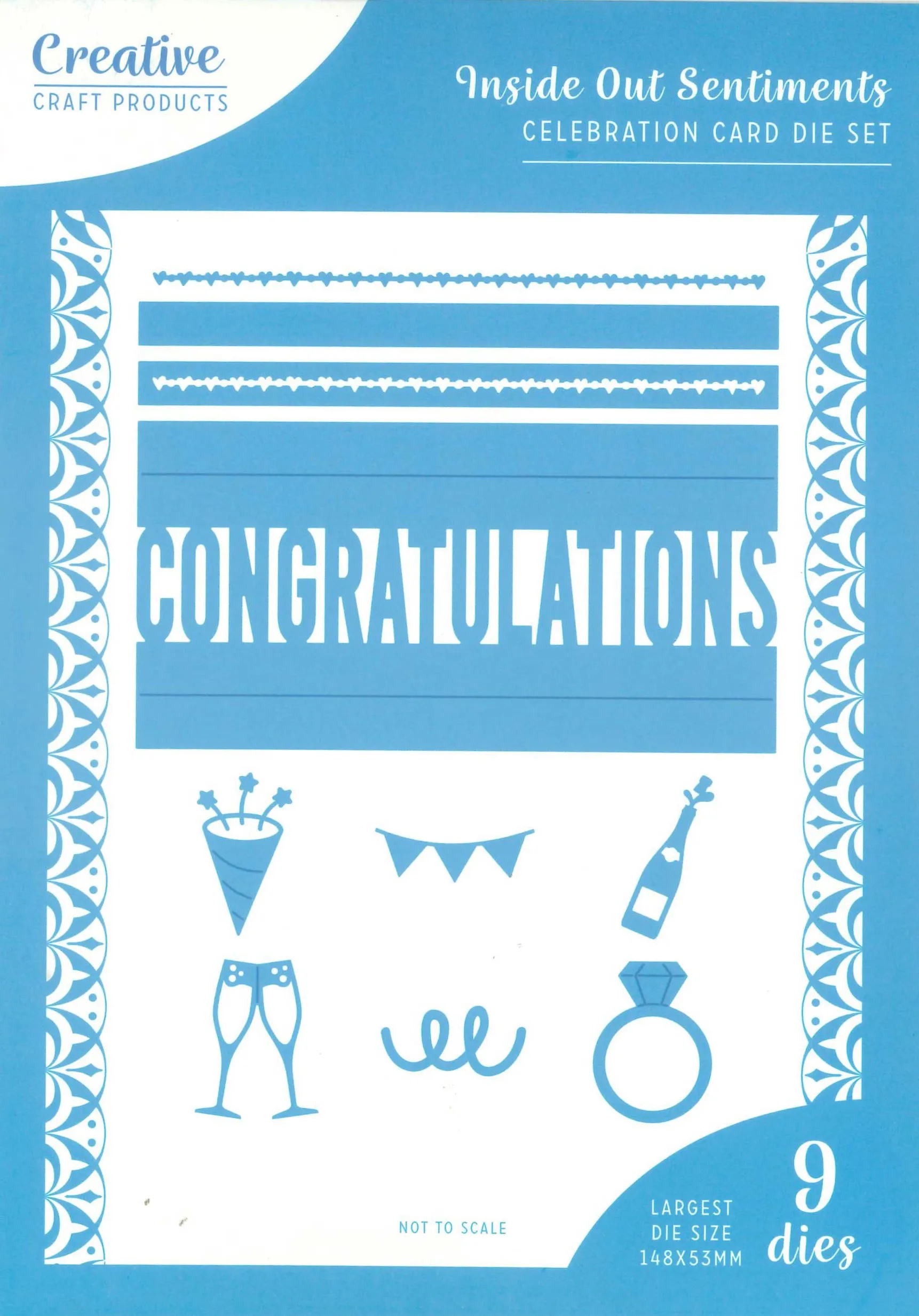 Celebration Card | Inside Out Sentiments Dies