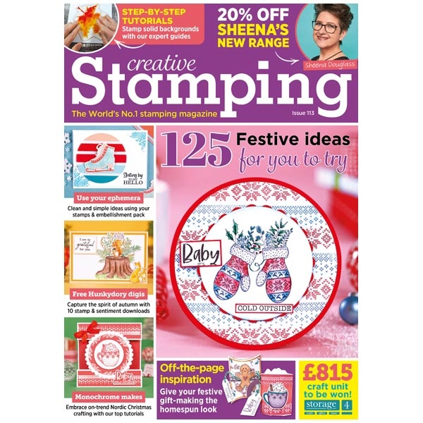 #113 Creative Stamping Magazine--Nordic Christmas