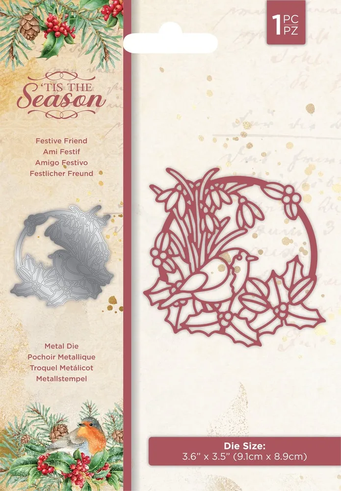 Festive Friend Cutting Die