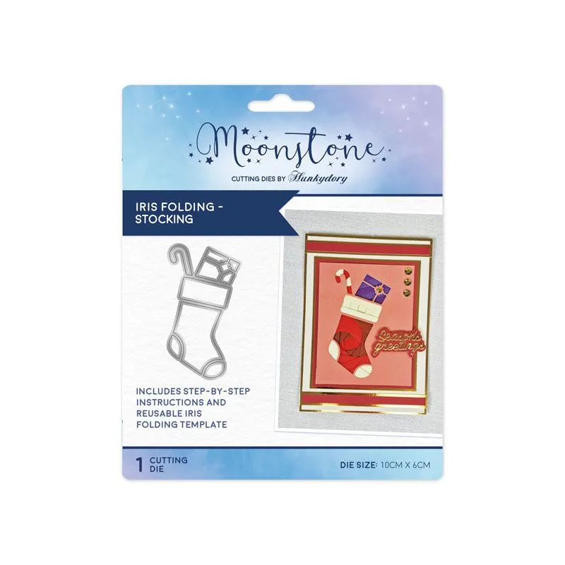 Stocking Iris Folding Moonstone Dies