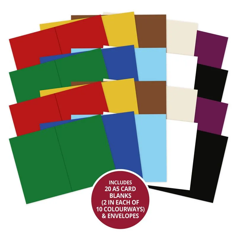 A5 Festive Card Blanks & Envelopes