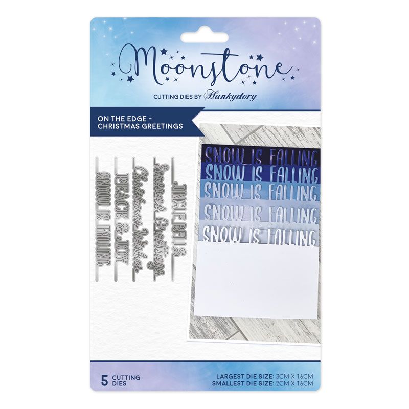 Christmas Greetings On the Edge Moonstone Dies