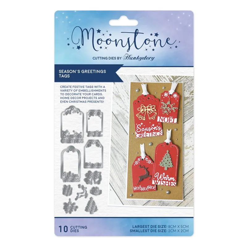Season's Greetings Tags Moonstone Dies