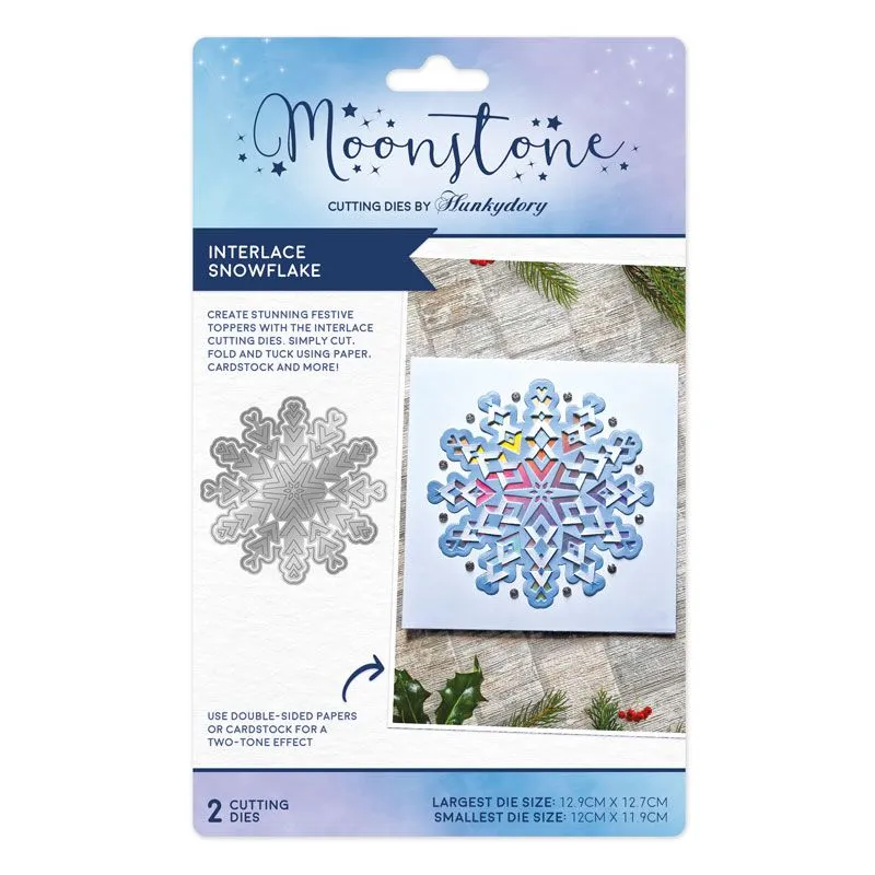 Interlace Snowflake Moonstone Dies