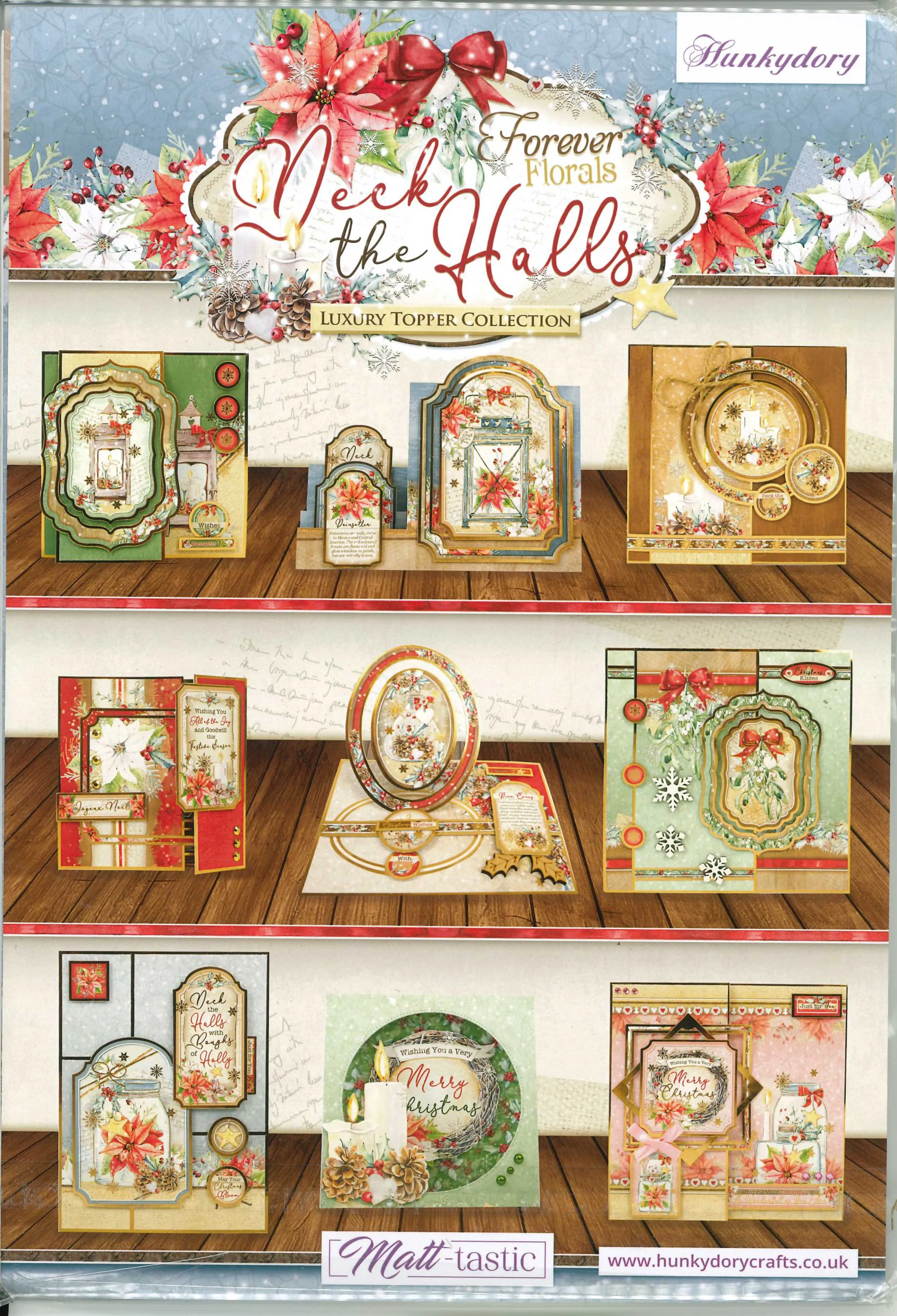 Deck the Halls Luxury Topper Collection with 2 x Bonus Topper Sheets
