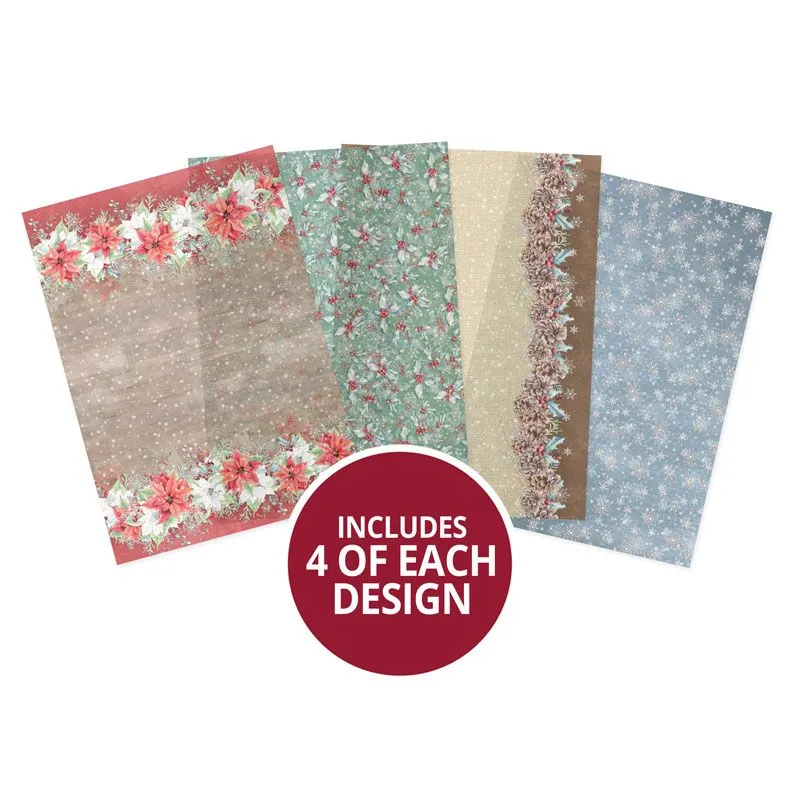 Forever Florals Deck the Halls Printed Parchment