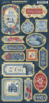 Let's Get Cozy Chipboard