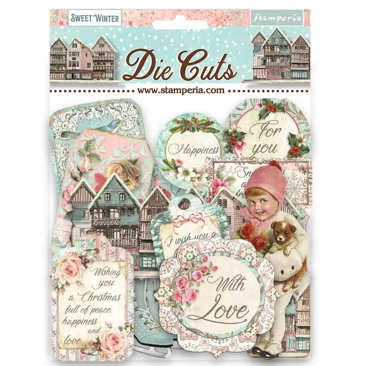 Sweet Winter Die-Cuts, 27 pieces