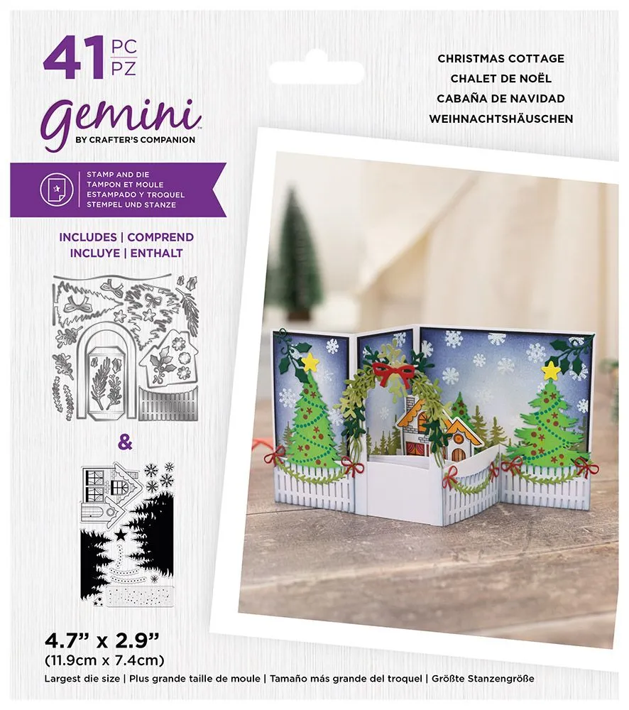 Christmas Cottage Stamp and Die Set