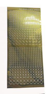 Gold Mirror Jewel Dazzles™ Stickers