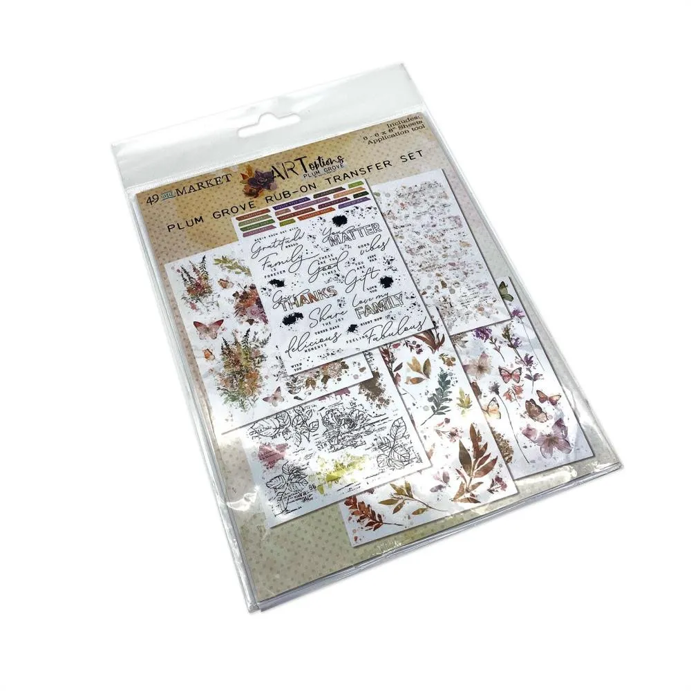 Plum Grove ARToptions Rub-ons