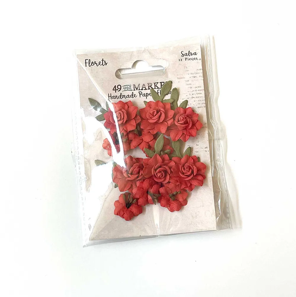 Salsa Florets Paper Flowers