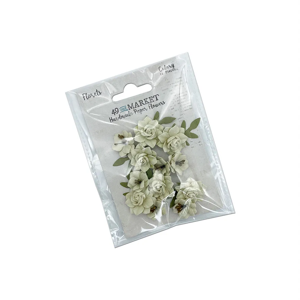 Celery Florets Paper Flowers