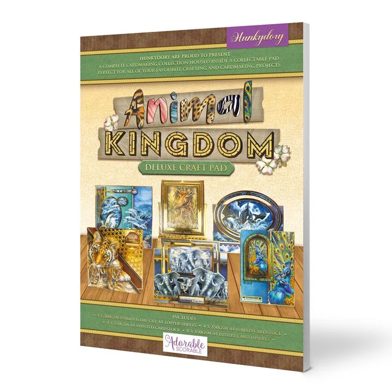 Deluxe Craft Pads - Animal Kingdom