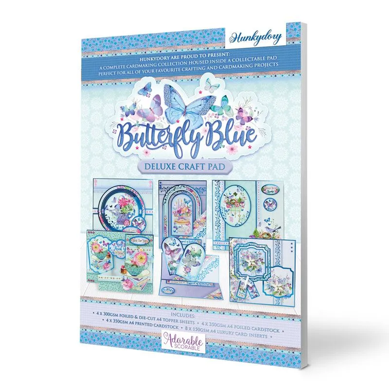 Deluxe Craft Pads - Butterfly Blue