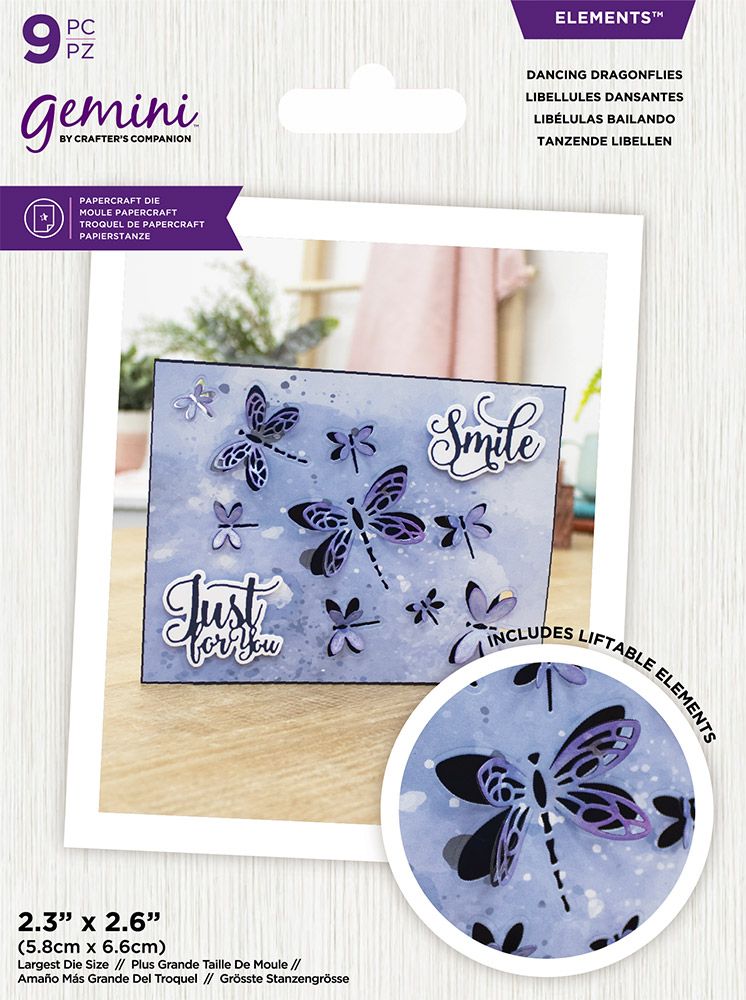 Dancing Dragonflies Liftables Dies