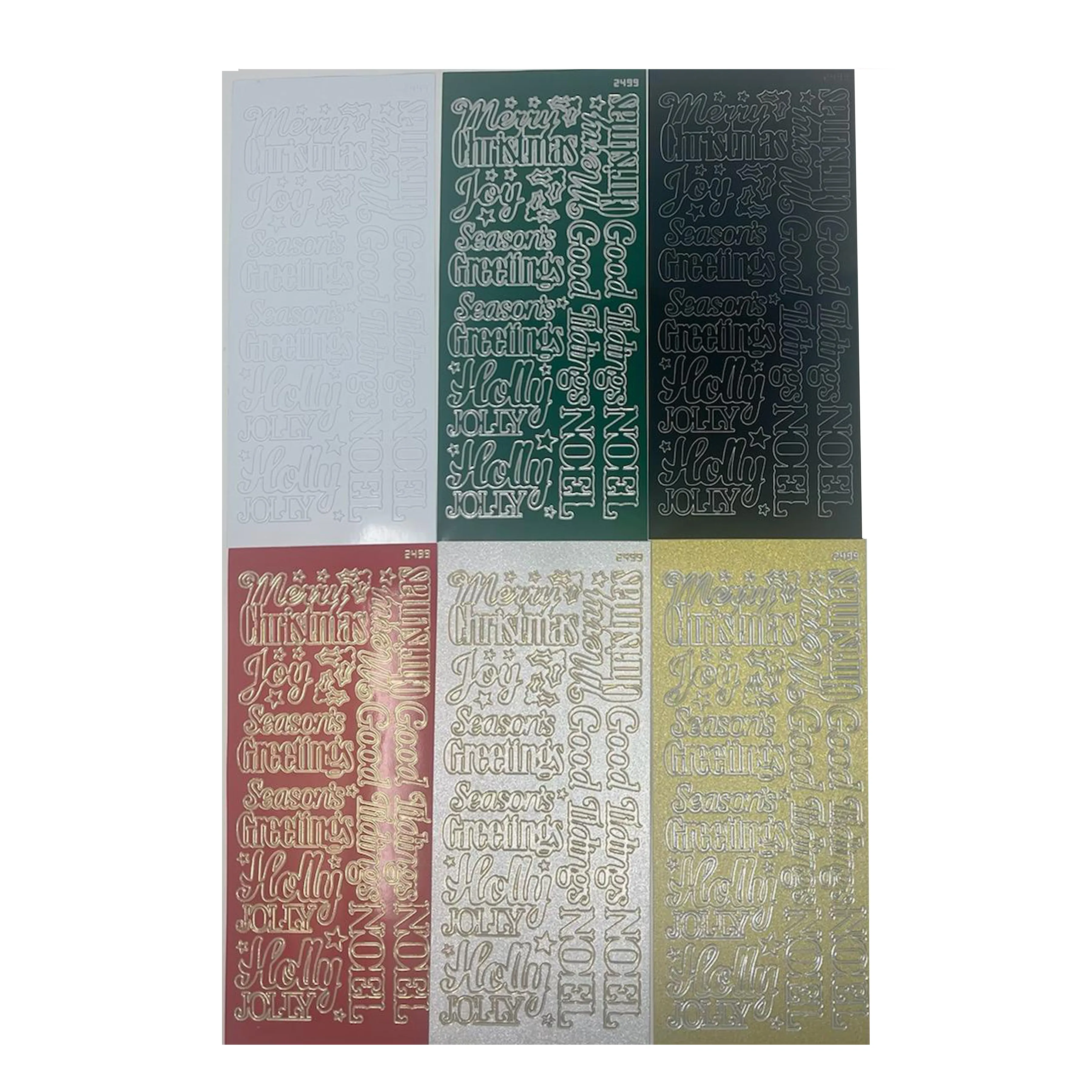 Merry Christmas & More Dazzlesâ¢ Stickers