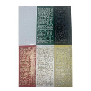 Merry Christmas & More Dazzles™ Stickers