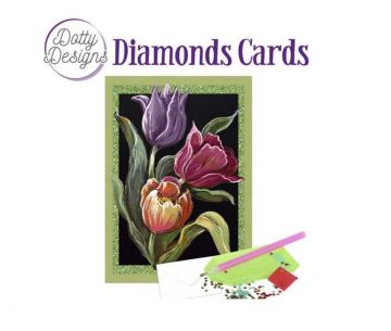 Tulips Diamond Card