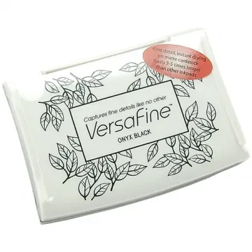 Onyx Black VersaFine Pigment Ink Pad