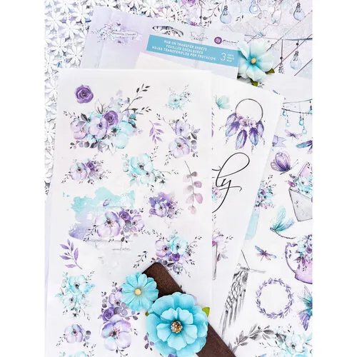 Aquarelle Dreams Cardstock Ephemera 68/Pkg