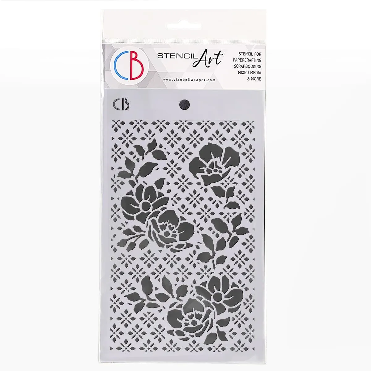 Anemones Texture Stencil 5