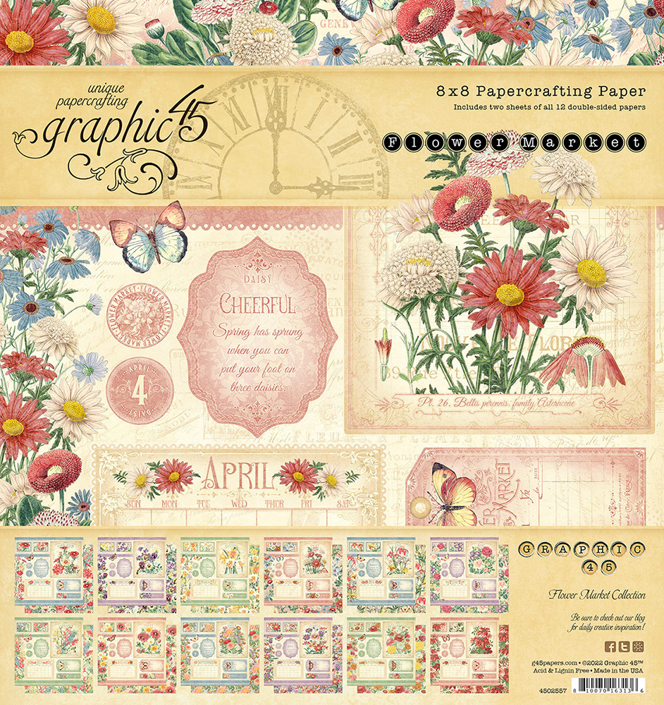 Flower Market 8x8 Collection Pack
