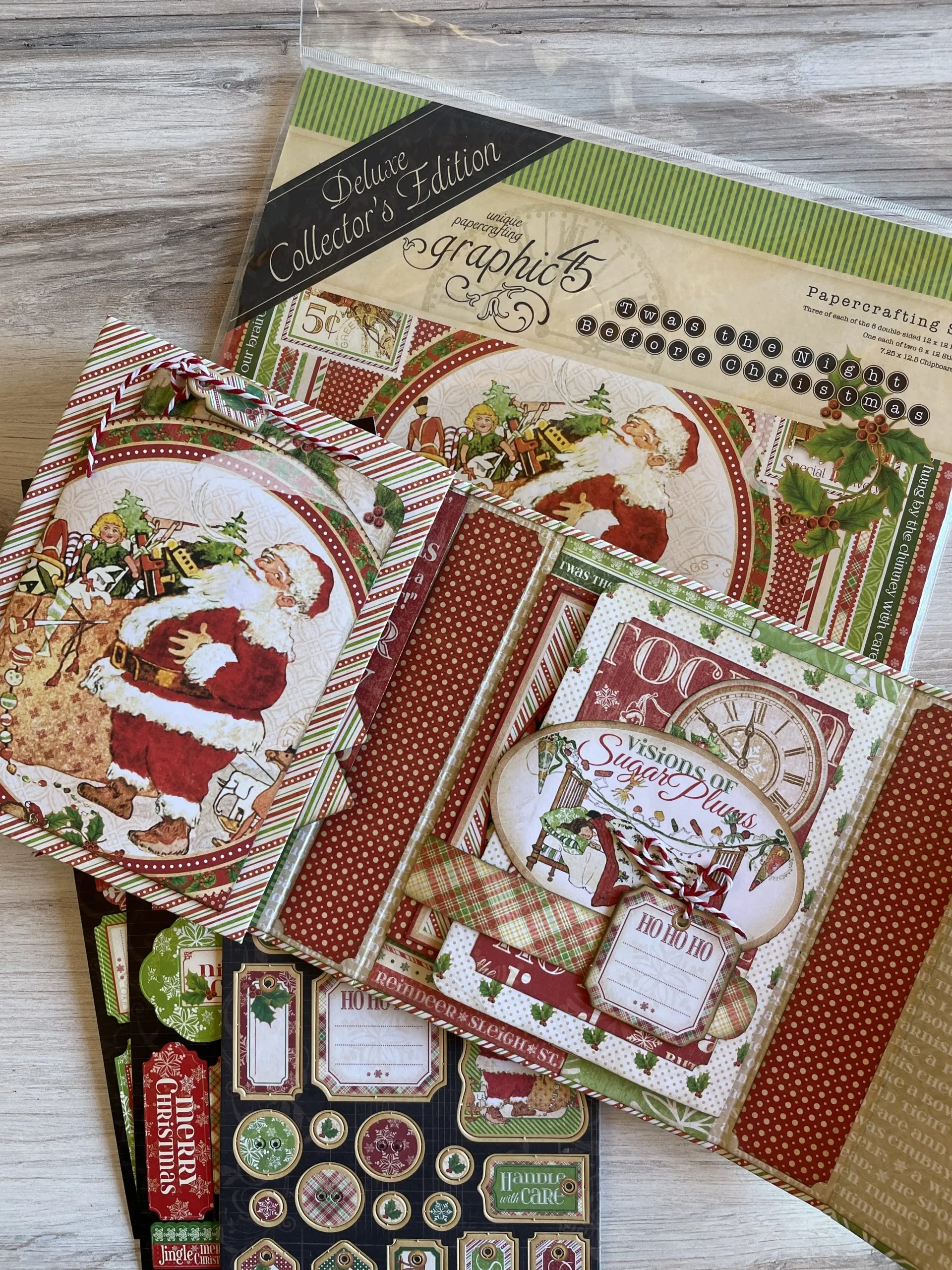 'Twas the Night Before Christmas Album Kit