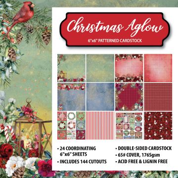 Christmas Aglow  6x6 Patterned Cardstock