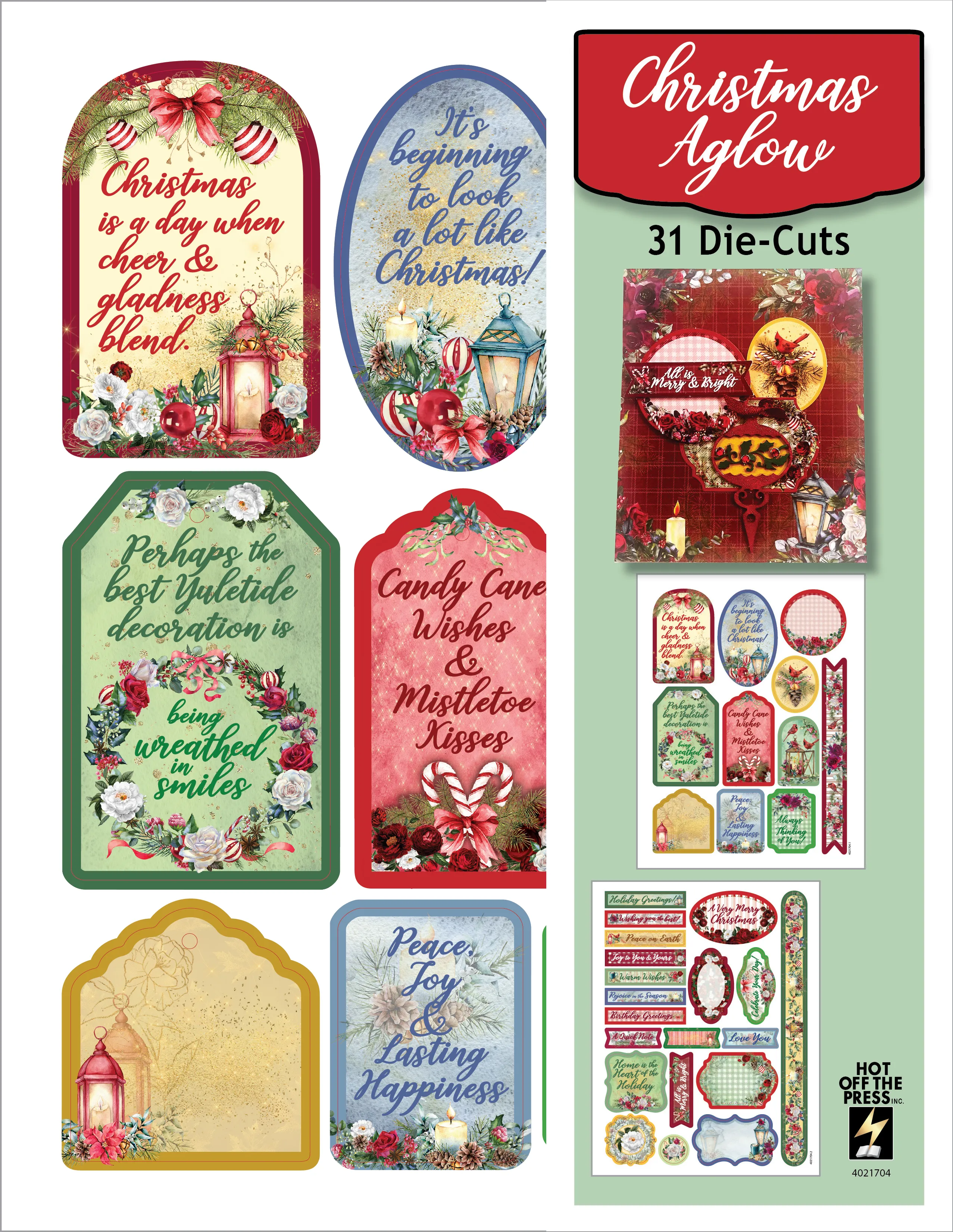 Christmas Aglow Die-Cuts