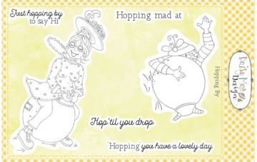 Hopping By Time to Play Daisy Mae A5 Stamp Set