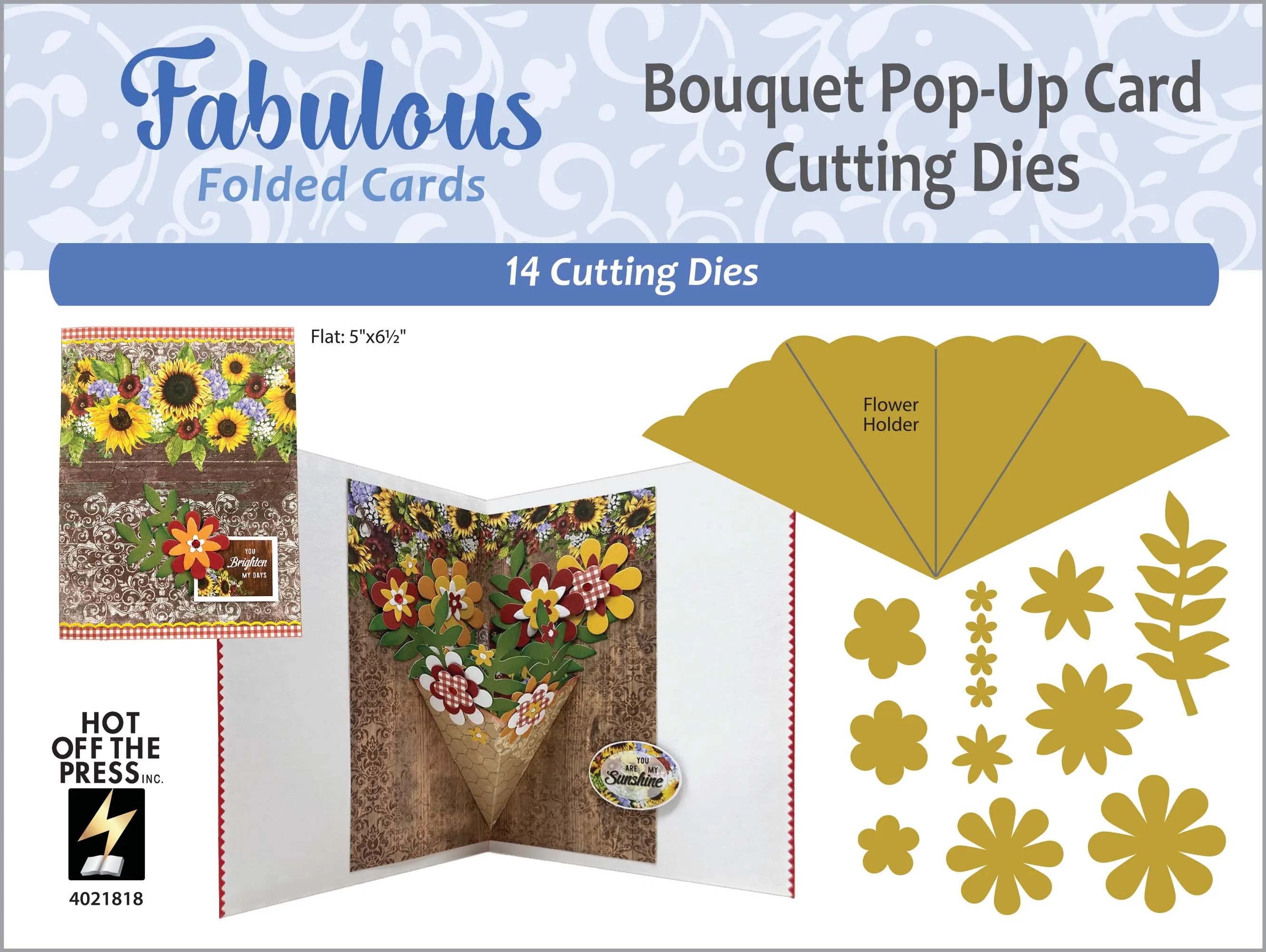 Bouquet Pop-Up Card Dies