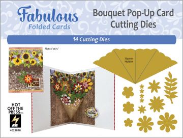 Bouquet Pop-Up Card Dies by Fabulous Folded