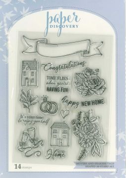 Shaped Movers and Shakers A6 Stamp Set