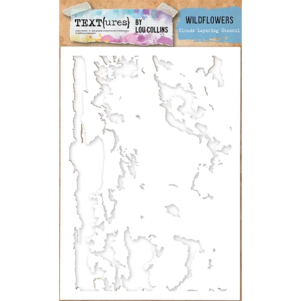TEXTures Clouds Layering Stencil Set | Wildflowers