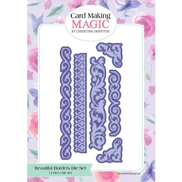 Beautiful Borders A6 Die Set  by Card Making Magic
