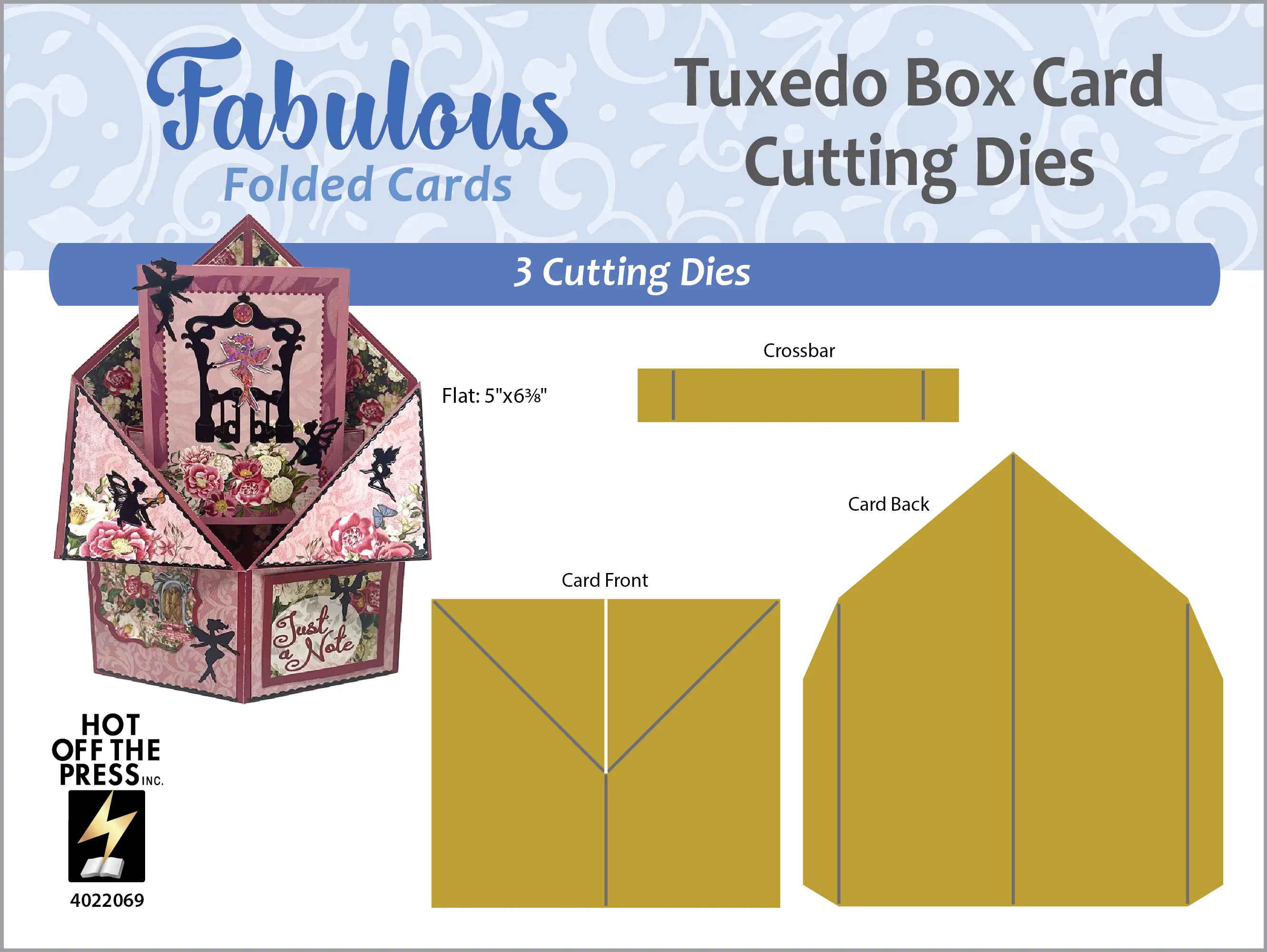 Tuxedo Card Cutting Dies