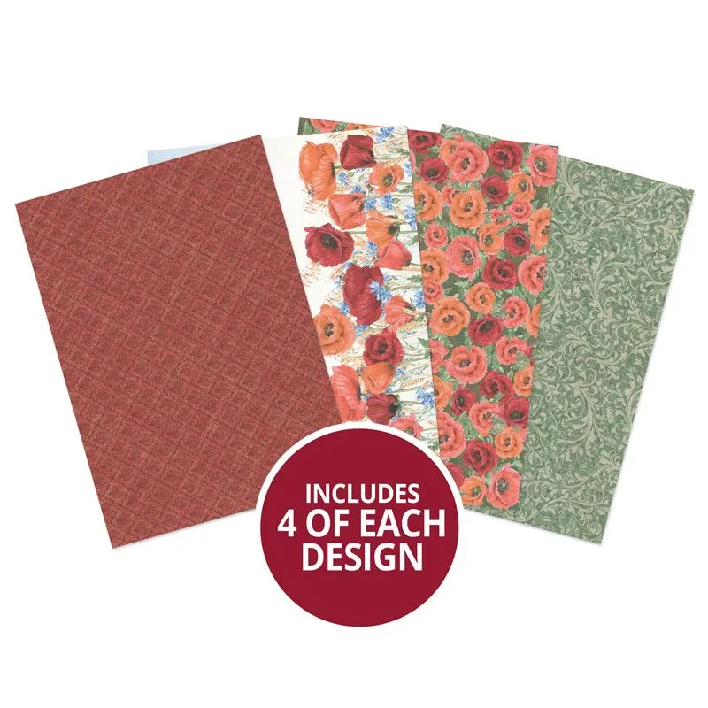 Perfect Poppies Printed Parchment