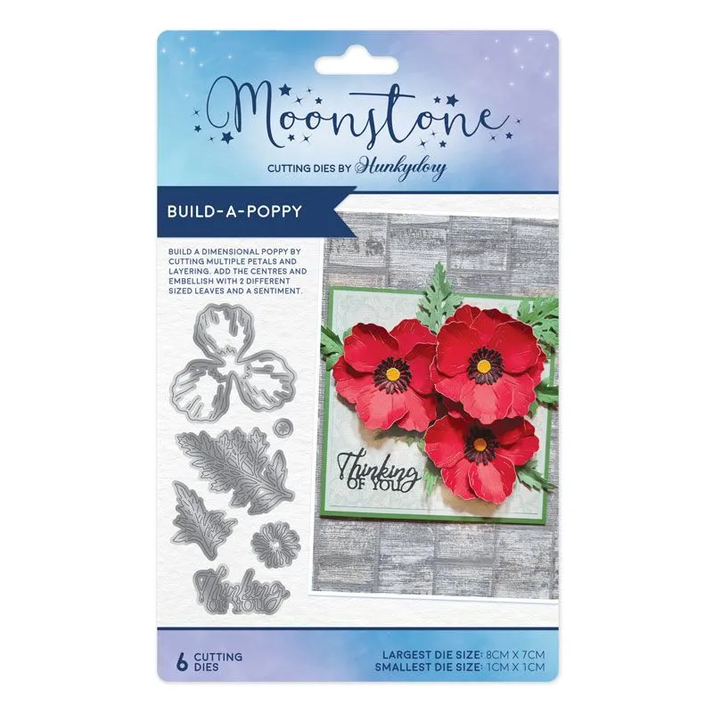 Build-A-Poppy Moonstone Dies