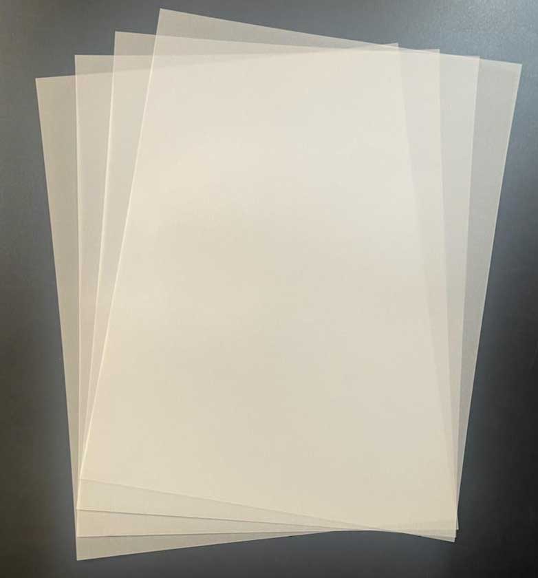 Vellum Sheets, 8.5"x11", 4 sheets
