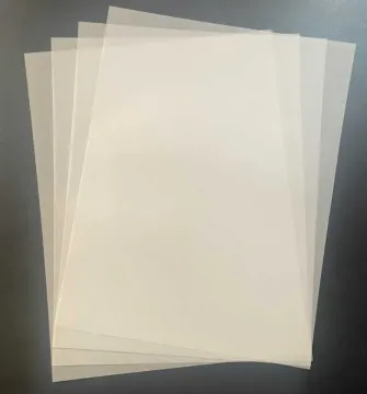 Vellum Sheets, 8.5"x11", 4 Sheets