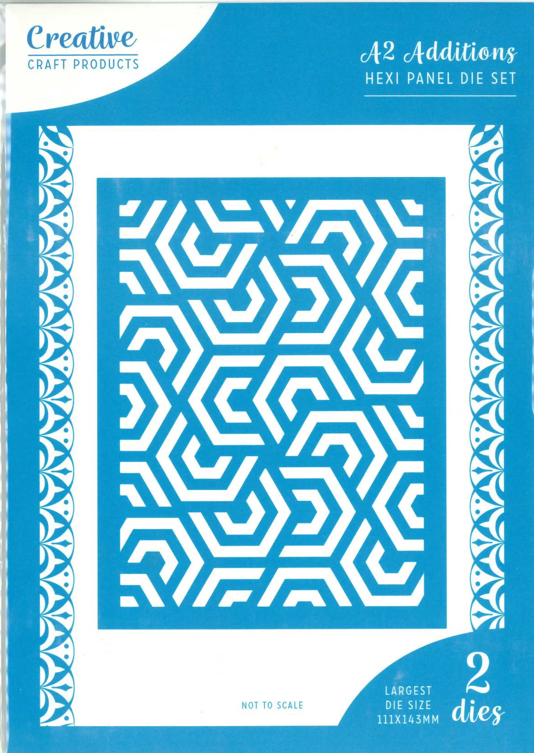 Hexi Panel  Die Set | A2 Additions